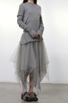 Marc le bihan 4 sewing head sweater 2747 Pearl Grey pearl gray